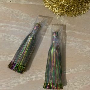 New Mardi Gras Tassel Earrings!